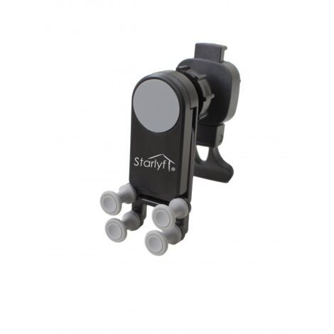 Support de Téléphone pour voiture - GRAVITY PHONE HOLDER - VENTEO - Fixation grille d'aération - PVC Renforcé - Universel