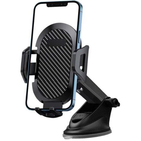 Support de téléphone pour voiture [Ventouse puissante 2025] Support de téléphone pour tableau de bord, ventouse portable rotative à 360°, compatible avec iPhone et smartphones de 4 à 7,2 pouces