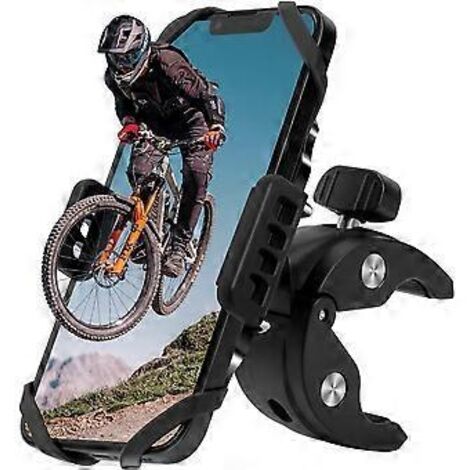 Support de téléphone universel SZTXJ pour vélo, réglable à 360°, compatible avec iPhone 14PM, 13P, 12PM Mini, 11PM, Samsung S10 et S9, et smartphones de 3,5 à 7,2 pouces.