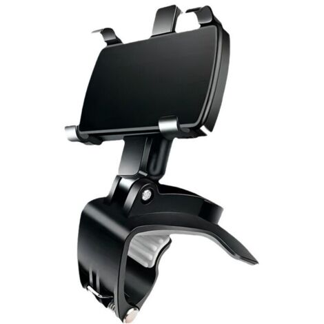 Support de Téléphone Voiture Rotation à 360 degrés, Tableau de Bord Socles téléphone Portable Automobile Car Phone Mount pour GPS et Les Smartphones de 3 à 7 Pouces