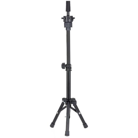 Support de tête d'entraînement Aleko, support pour tête de poupée pour coiffure 37,5 - 62 cm, trépied réglable pour l'entraînement et la pratique de la coiffure.