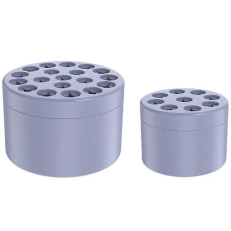 Support de tige spiralé pour ikebana, support de tige spiralé pour fleurs, 2 pièces bleues
