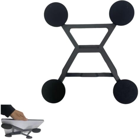 Support de Toit de Voiture Compatible avec Starlink Mini, Kit de Montage Magnétique, Kit de Montage avec Pâte en Silicone et Joint en Silicone(Noir)