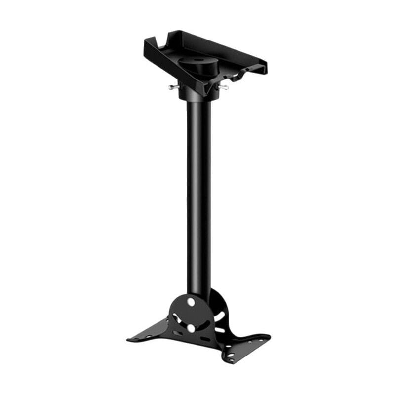 Support de toit Starlink, kit de montage satellite en acier inoxydable noir, support de mât satellite résistant aux intempéries pour Starlink Gen3