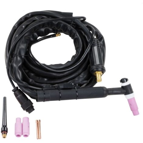 Support de torche TIG avec câble de 4 m et accessoires 250 A