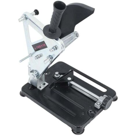 Support de tronçonnage professionnel pour meuleuse d'angle 115-125 mm  Plage de coupe réglable de 0 ° à 45 °  Support d'angle
