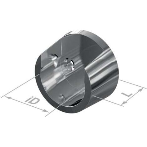 Support de tube d'armoire 11069 Ku.silberf.Wm.D.20mm