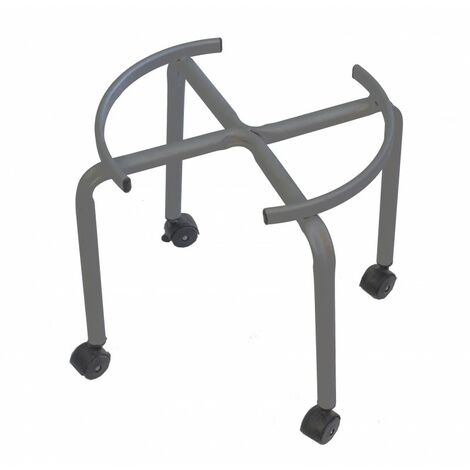 Support de tube d'huile Modèle Haut L 50 avec Roues - Ø Int 38 cm Tecnokit