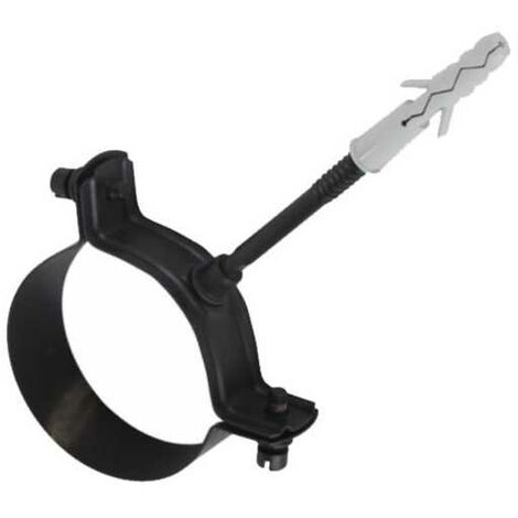 Support de tube en inox 8 noir pellet 300 Maral