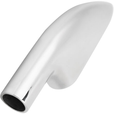 Support de tube garde-corps marine en acier inoxydable pour bateau et yacht, embout de main courante.