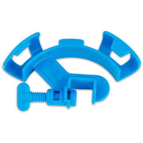 Support de tuyau d'aquarium avec pinces de serrage réglables en plastique