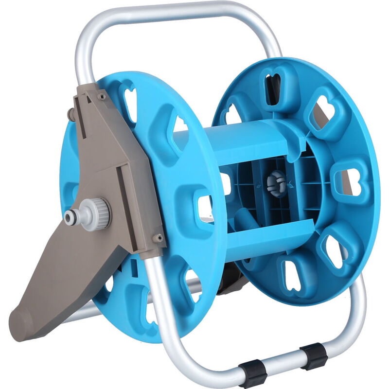 Support de tuyau d'arrosage de jardin G1/2, chariot de rangement pour tuyau d'arrosage de jardin, outil de lavage de voiture pour tuyau de 30 m