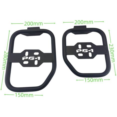 Support de valise latérale pour moto YAMAHA PG-1, porte-bagages latéral, porte-outils pour moto de tourisme