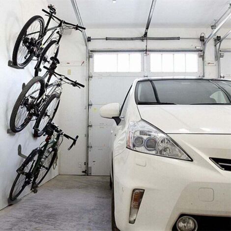 Support de Vélo à Fixer au Mur en Acier (Support de Pédalier, Support de roues)