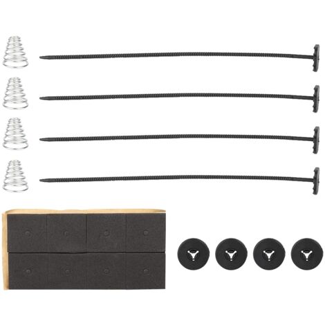 Support de ventilateur électrique, kit de montage de ventilateur de refroidissement, pièce de véhicule automobile universelle push-pull pour pièce de camion de camion de voiture.
