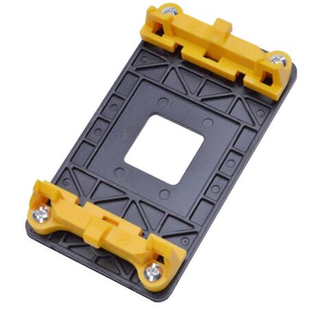 Support de ventilateur pour processeur d'ordinateur AM3 940 FM1 FM2, base et plaque arrière de support de dissipateur thermique - C