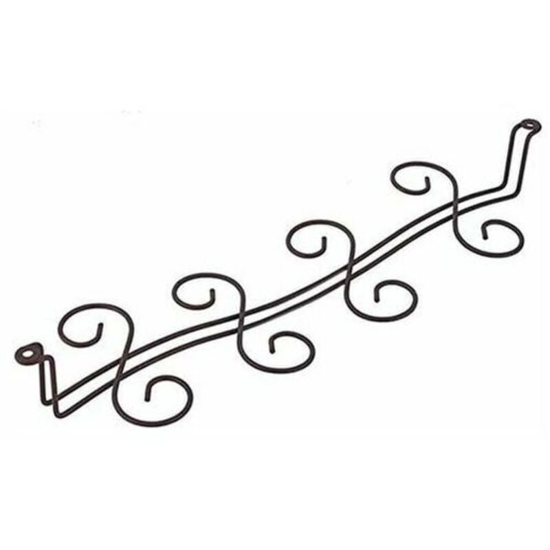 Support de Verre à vin pour Verres à Pied sous l'armoire et étagère Suspendue pour Support de Rangement pour Support de Rangement jusqu'à 8 Verres