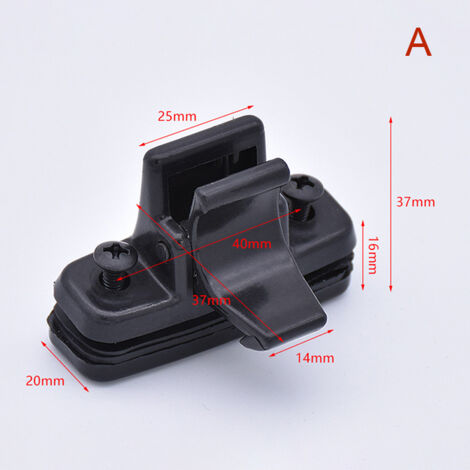 Support de verrouillage à pression pour vitre de porte de pelle mécanique, pince de 40 mm pour voiture avec-AquaForge