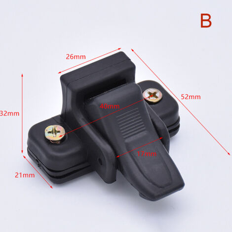 Support de verrouillage à pression pour vitre de porte de pelle mécanique, pince de 40 mm pour voiture avec-AquaForge