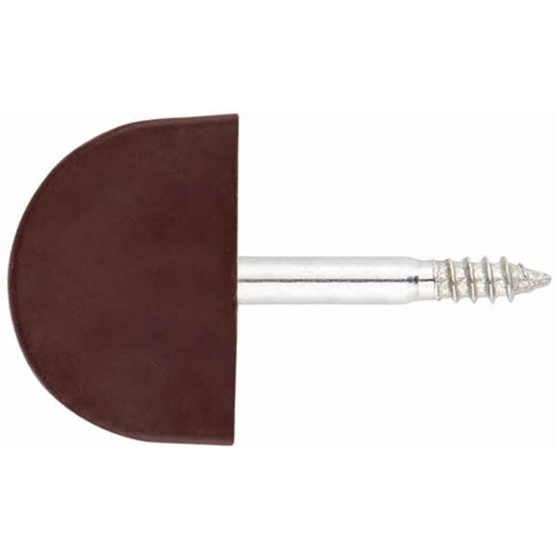 200 clous , support de vitrine marron, nylon - grand