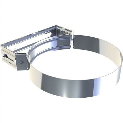 Support d'écartement pour mur et plafond Ø 180 mm réglable 50-70 mm