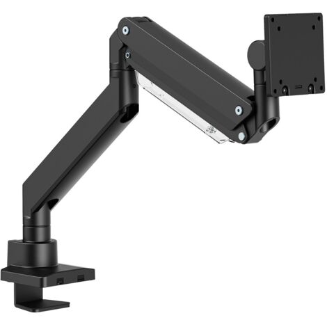Support d'écran à double bras Maclean MC-968 avec ressort à gaz 17-57" 27 kg Support de support robuste et à mouvement complet Max VESA 200x200