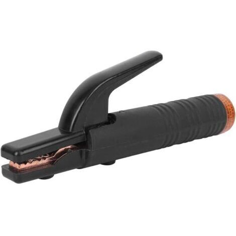 Support D'électrode de Soudage, Pinces de Serrage en Cuivre Anti-Brûlure éPaissies Pour Le Soudage éLectrique, Pince d'électrode du poste de soudage ARC Welder 22.8cm 500A