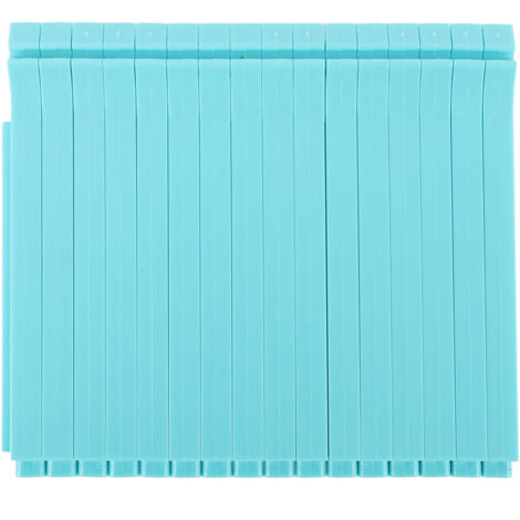 Support d'empilage de plateaux de cuisson, 16 pièces, support de refroidissement en fil, gain de place, supports d'empilage réutilisables pour la cuisine, Type Long bleu
