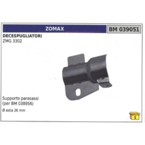 Support d'essieu ZOMAX pour débroussailleuse ZMG 3302 arbre Ø 26 mm
