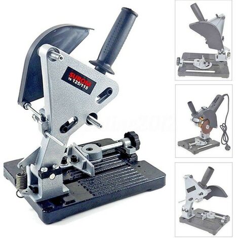 Support Pour Meuleuse D'angle 100-115-125 Mm - Base Réglable Pour Coupes Précises Sur Bois Et Métal