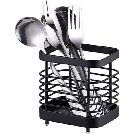 Support d'évier, organisateur de cuisine en acier inoxydable, rangement pour torchons, organisateur de cuisine, étagère de rangement