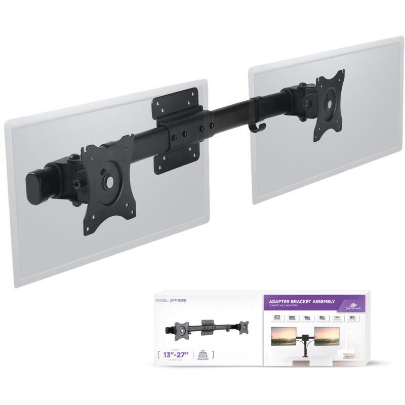 Support d'extension pour 2 moniteurs VESA SPP-020B