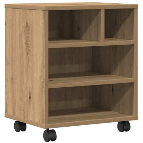 Support d'imprimante chêne artisanal 41 x 32 x 48 cm CFW54489