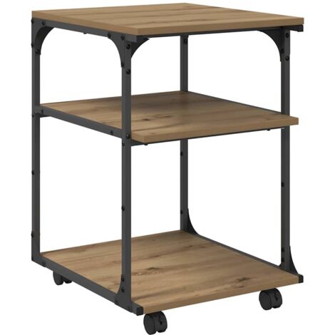 Support d'imprimante Chêne artisanal 43 x 48 x 64 cm CFW91057