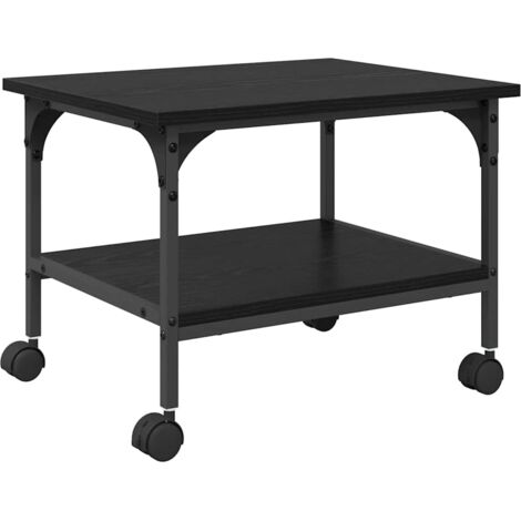 Support d'imprimante Chêne noir 50 x 40 x 38 cm CFW13559