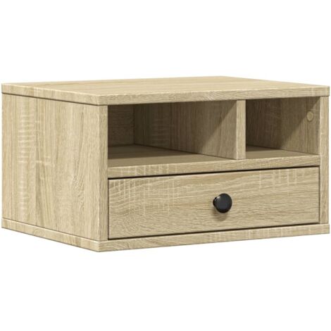 Support d'imprimante chêne sonoma 40x32x22,5 cm bois ingénierie CFW96876