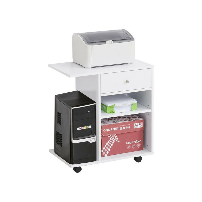 MH - Support d'imprimante janice blanc