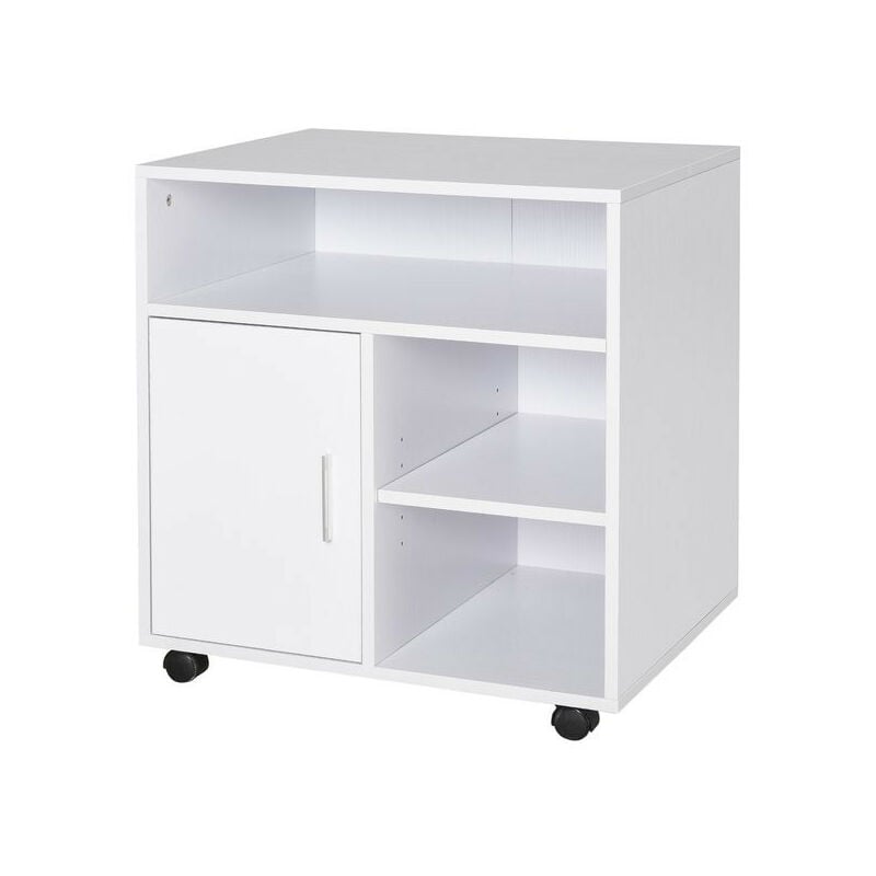 MH - Support d'imprimante placard denver blanc