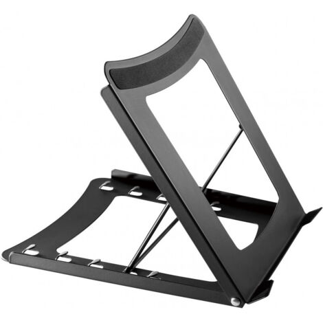 Support d'ordinateur portable Neomounts NSLS075BLACK réglable en hauteur, inclinable
