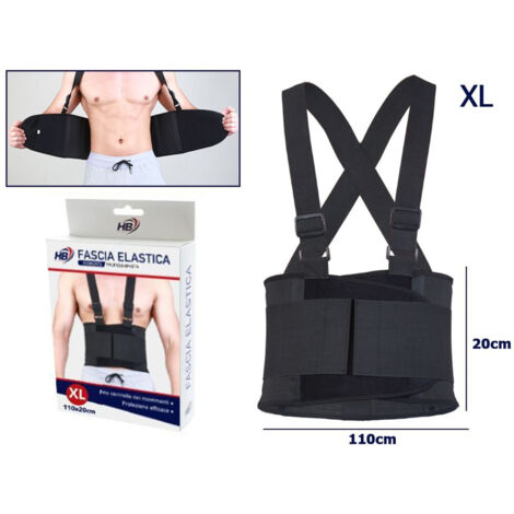 Support Dorsal Postural Support Dorsal Ajustable Noir Tg.xl