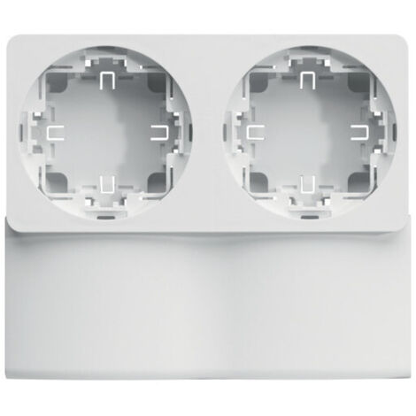 Support double appareillage saillie ateha pour ATA12x50 Pure (ATA125929016)