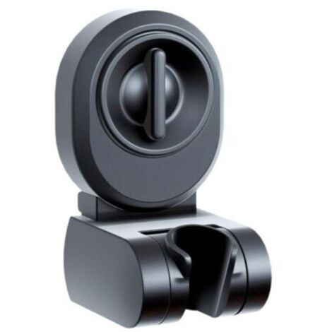 Support Douche à Ventouse Pommeau de Douche Réglable, Fixation Solide, Compatible avec Tuyau Standard