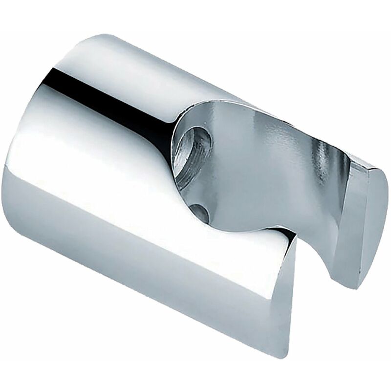 Support de douche mural en laiton chromé lourd fixe