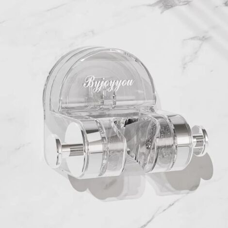 Support Douche Sans Percage, Support Pommeau de Douche Sans Percage, Support Douche Ventouse, Accroche Pommeau de Douche