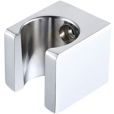 Support Douche Tout en Laiton Support Douchette Mural Support Pommeau de Douche pour Baguette de Pulvérisateur à Main Pour Salle de Bain Chrome