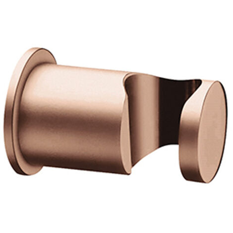 Support Douchette Rond Mural Or Rose Robinetterie HYDROTHERAPIE - CRISTINA ONDYNA PD44946P