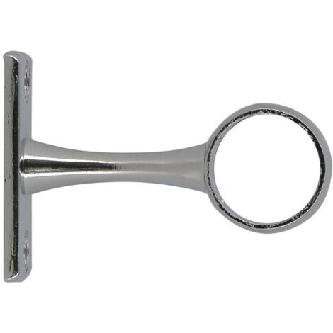 Support Dressing 50mm D.19 Métal Chrome Blister De 2 - Mobois