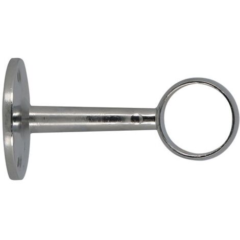 Support Dressing D25mm H70mm Métal Chrome X2 - Mobois
