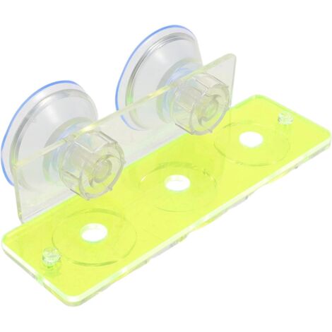 Support en Acrylique pour coraux, 3 emplacements, avec Ventouse, idéal pour l'élevage de coraux et la décoration d'aquariums Marins.