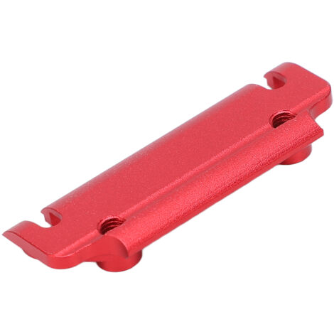Support en alliage d'aluminium haute pression pour transmission avant/arrière - Amélioration pour véhicule RC Arrma 1/8 KartonRed